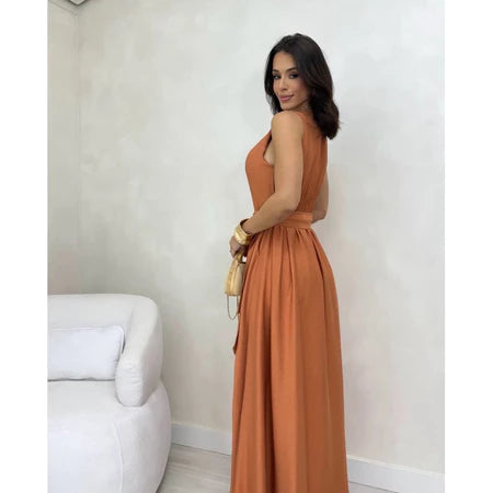 Vestido regata Yasmin - ESQUENTA BLACK FRIDAY, 50%OFF SÓ HOJE!