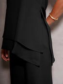 Conjunto Feminino Valentina – Blusa e Calça Pantalona