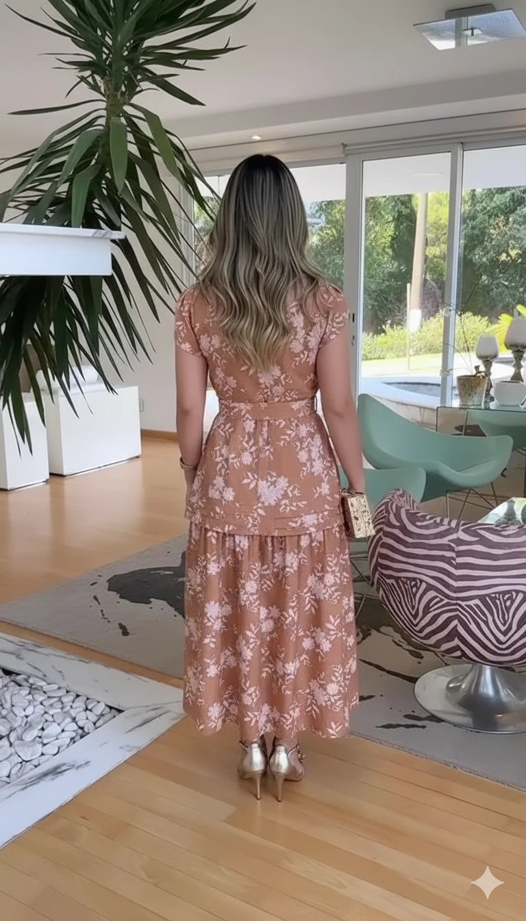 Vestido Viena - BLACK FRIDAY | 40%OFF + FRETE GRÁTIS SÓ HOJE!