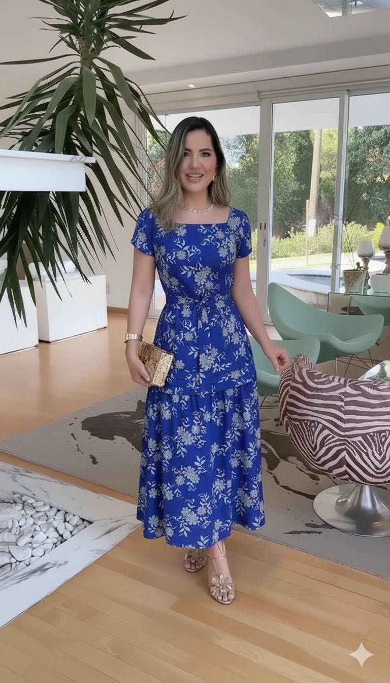 Vestido Viena - BLACK FRIDAY | 40%OFF + FRETE GRÁTIS SÓ HOJE!