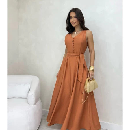 Vestido regata Yasmin - ESQUENTA BLACK FRIDAY, 50%OFF SÓ HOJE!