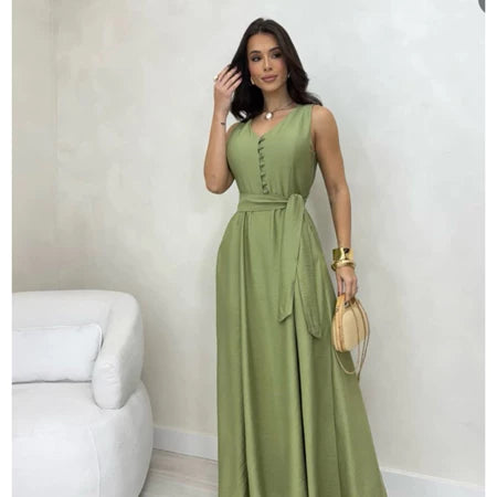 Vestido regata Yasmin - ESQUENTA BLACK FRIDAY, 50%OFF SÓ HOJE!