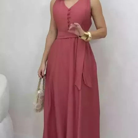 Vestido regata Yasmin - ESQUENTA BLACK FRIDAY, 50%OFF SÓ HOJE!