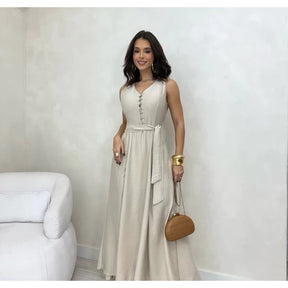 Vestido regata Yasmin - ESQUENTA BLACK FRIDAY, 50%OFF SÓ HOJE!