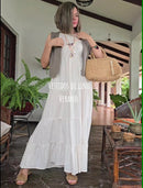 Vestido Lino Verano ™ Esse vestido foi pensado para mulheres que querem unir praticidade e beleza em uma única peça.